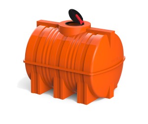 Емкость G 2000 КАС - откидная крышка - Фото 1