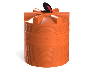 Емкость V 2000 КАС - откидная крышка - Фото 1