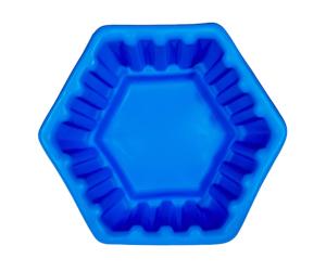 Клумба Шестигранная - синий - Фото 1