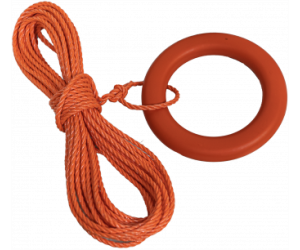 Спасательное кольцо, линь 18м - Фото 1