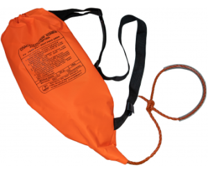 Спасательный конец в чехле (тканевая оболочка поплавков, эластичная ручка), линь 30м - Фото 1